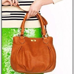 ⭐️J CREW BROMPTON MINI HOBO LEATHER BAG⭐️